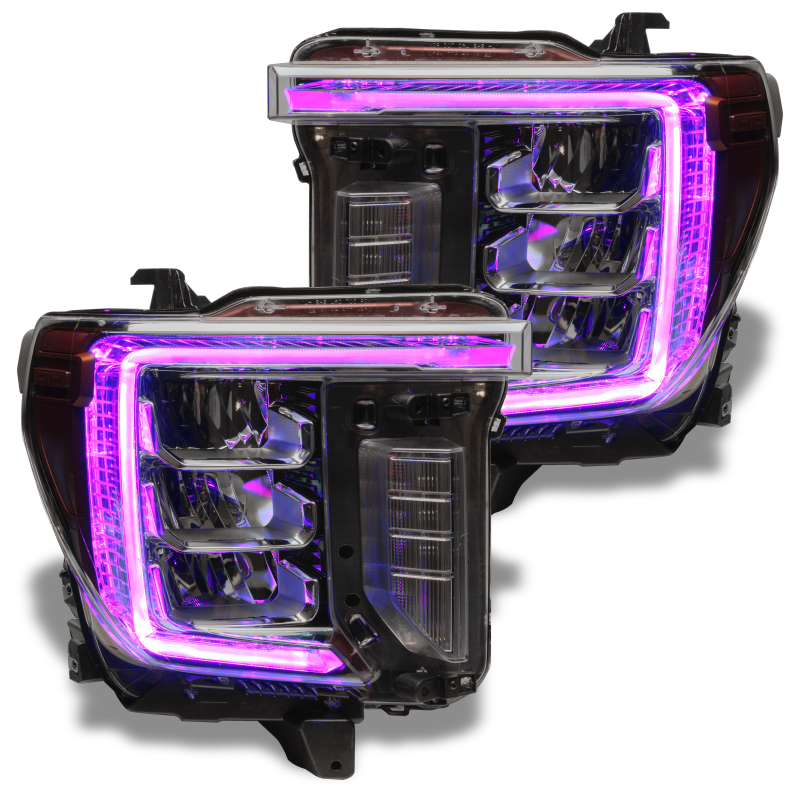 GMC Sierra 3500 Headlight DRL Kit - ORACLE Lighting - ColorSHIFT - RGB+W - `20-`21